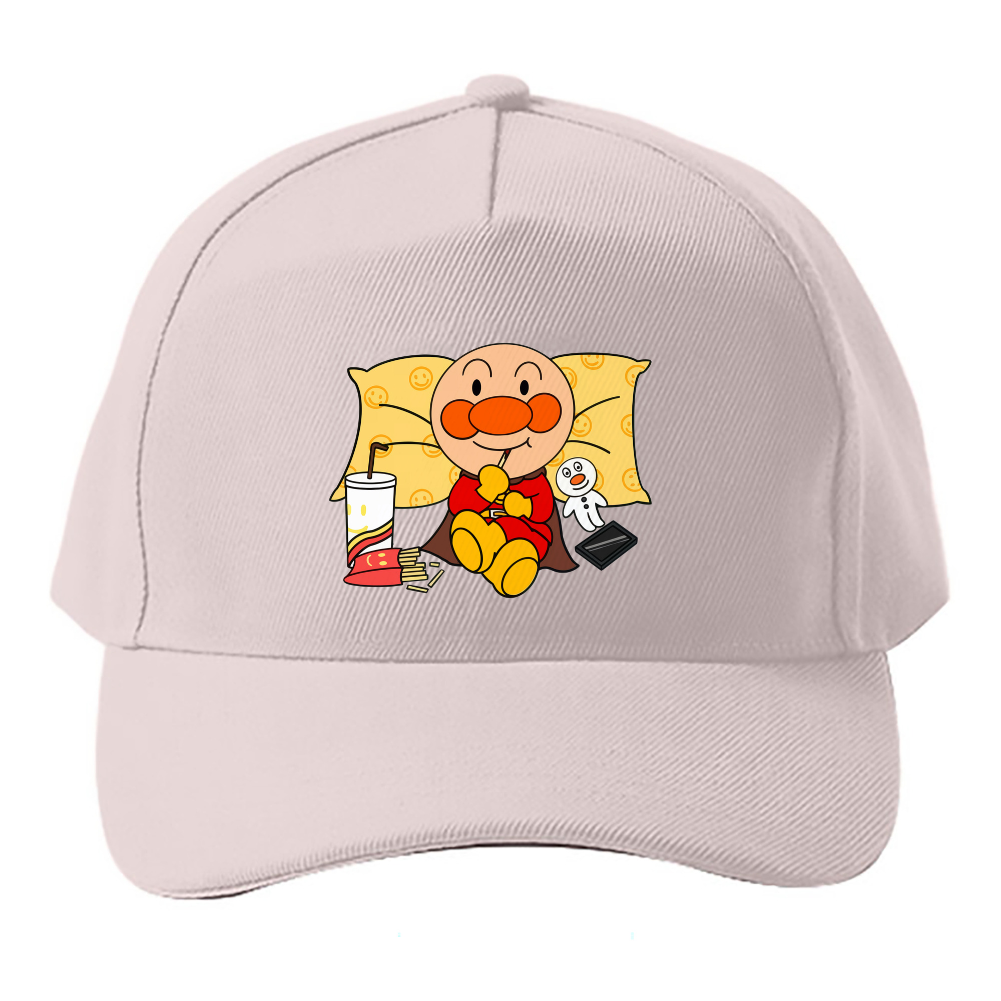 （画像用） アンパンマン Anpanman ベースボールキャップ 綿100％ 男女兼用 帽子 スポーツ